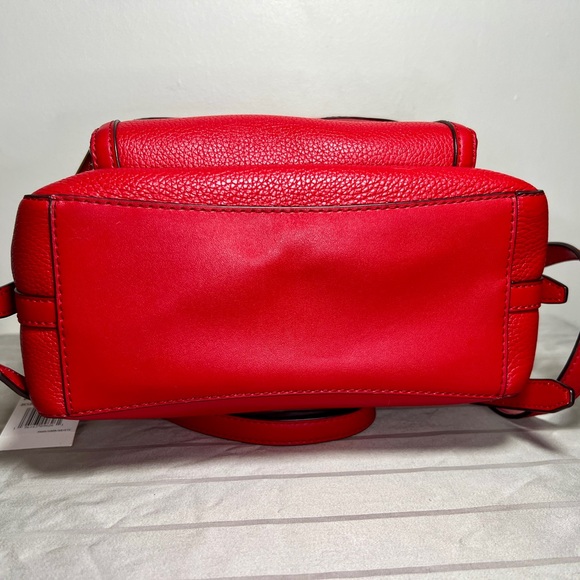 Michael Kors Vibrant Red Backpack - Picture 7 of 11